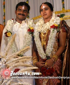 Santhosh Devipriya Wedding Photos Kottayam